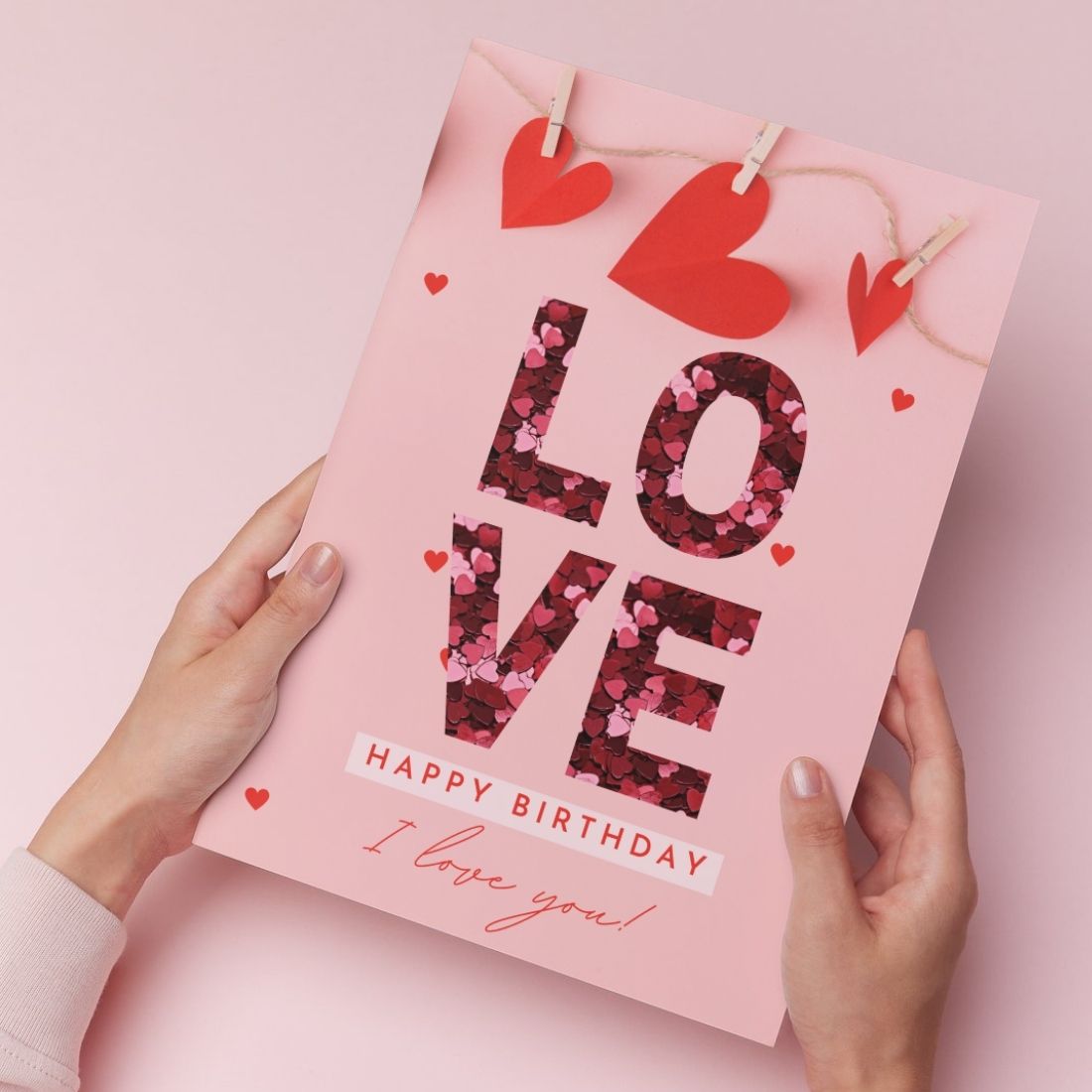 Love Birthday Greeting Card