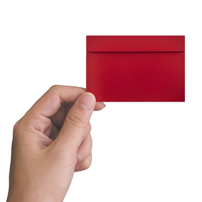 2.5x3.5inch Premium Red Mini Envelopes