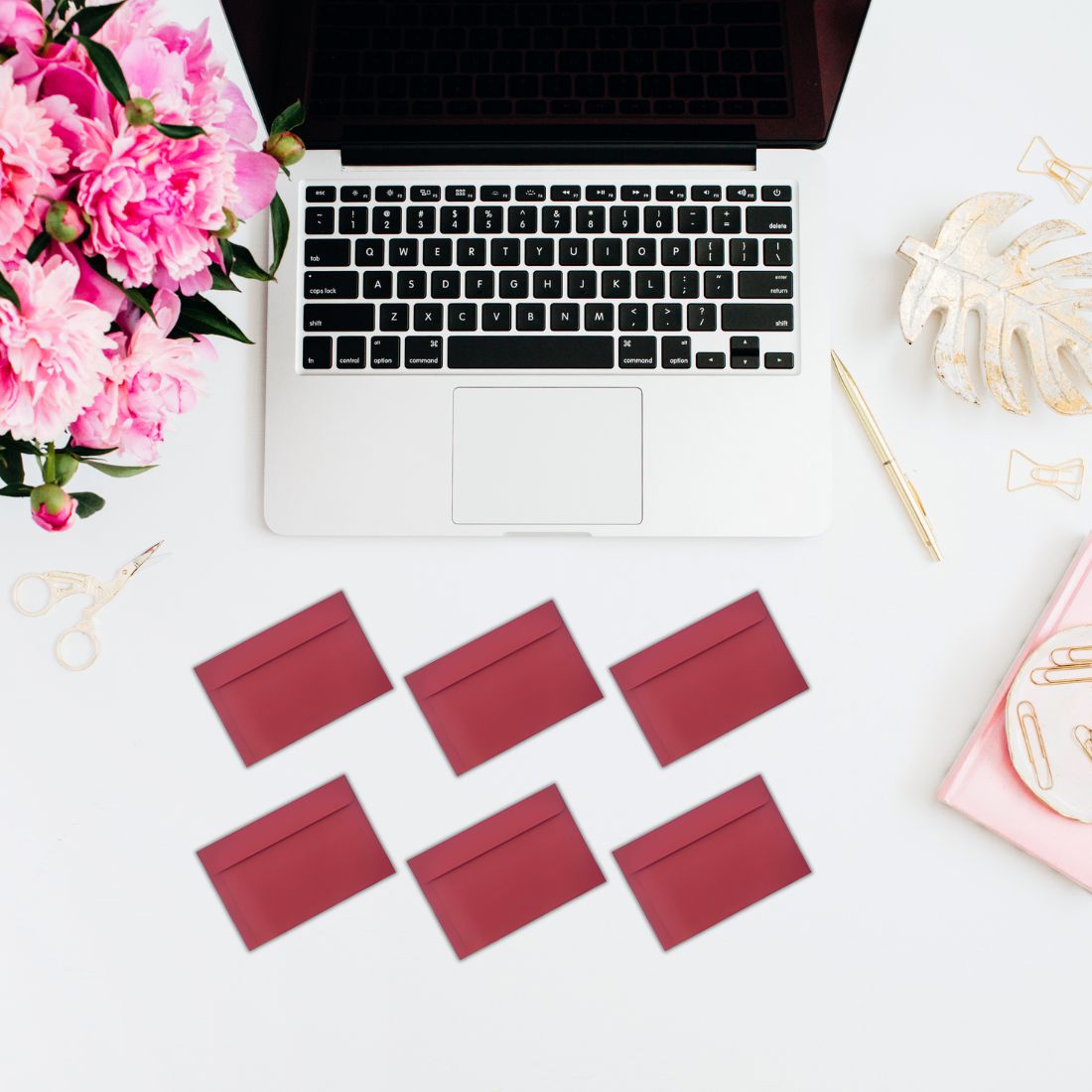 2.5x3.5inch Premium Red Mini Envelopes