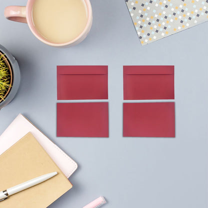 2.5x3.5inch Premium Red Mini Envelopes