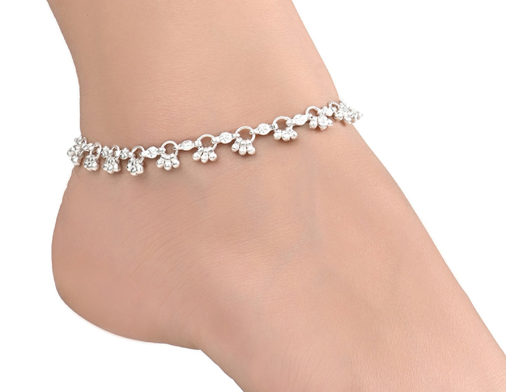 Silver Plated Anklet