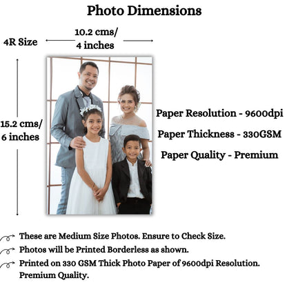 4x6 inch Premium Photo Prints