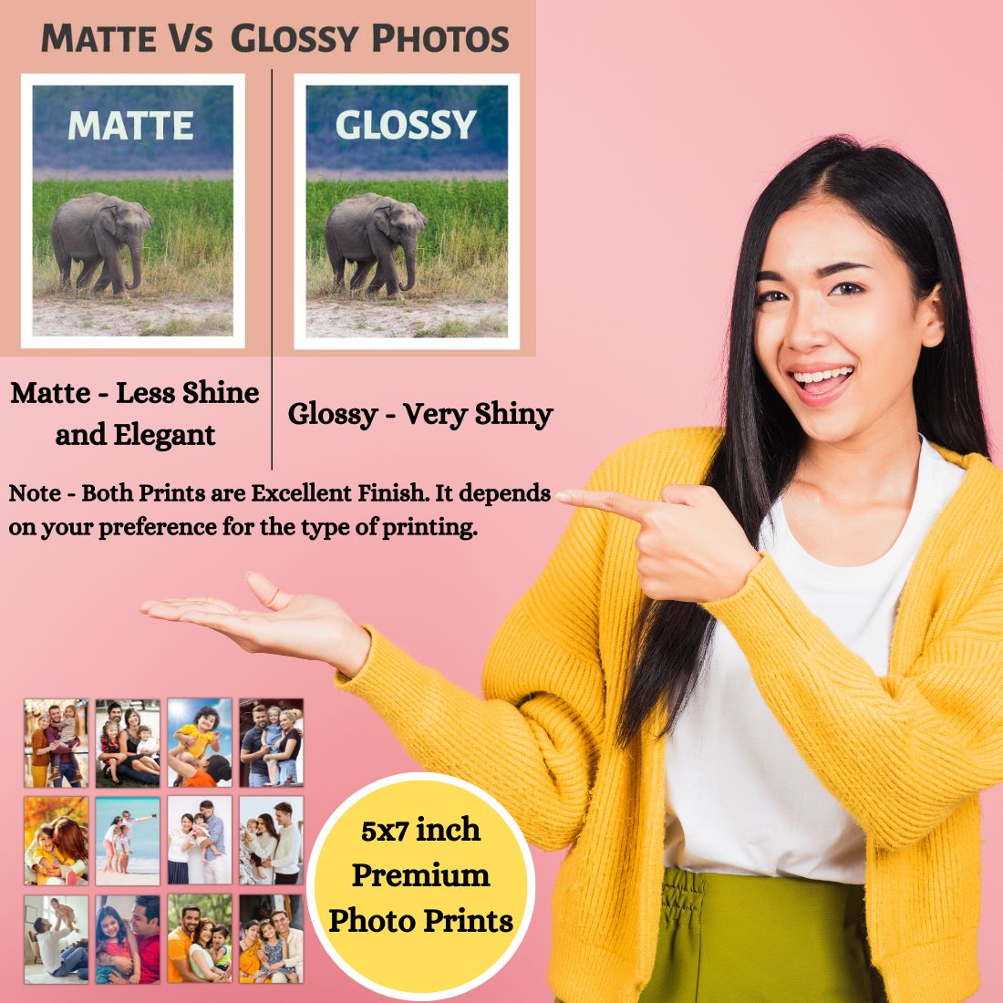 5x7 inch Premium Photo Prints