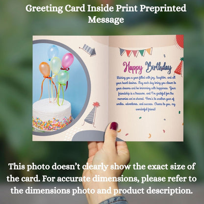 Best Friend Birthday Greeting Card