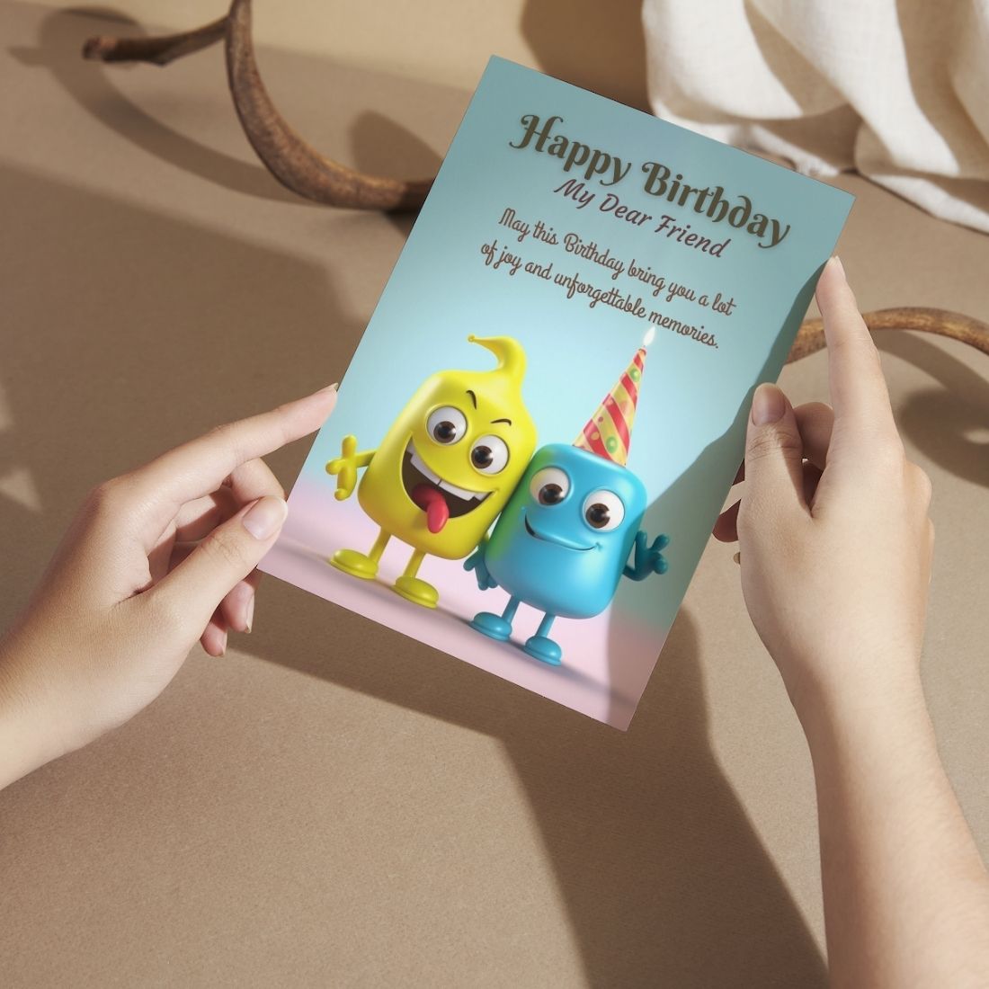 Best Friend Birthday Greeting Card