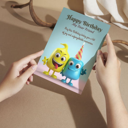 Best Friend Birthday Greeting Card