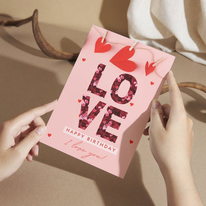 Love Birthday Greeting Card