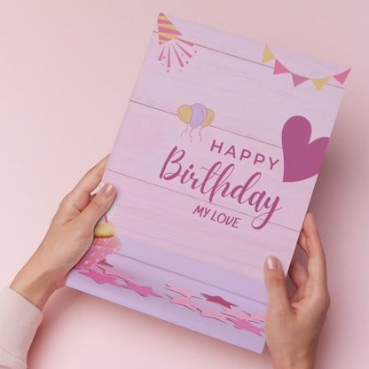 Love Birthday Greeting Card