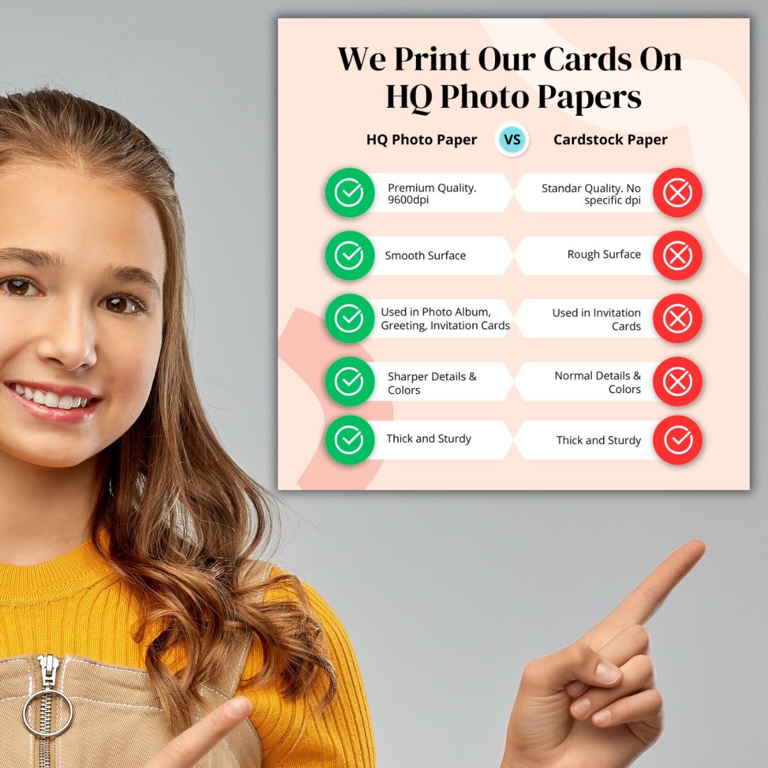 Valentine's Day Greeting Card with Envelope