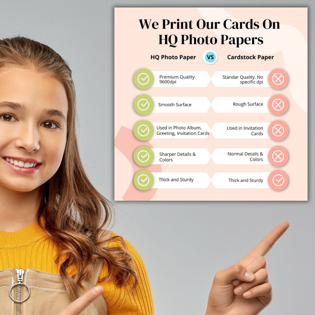 Customised Wedding Anniversary Greeting Card with Photos | Preprinted Inside Message