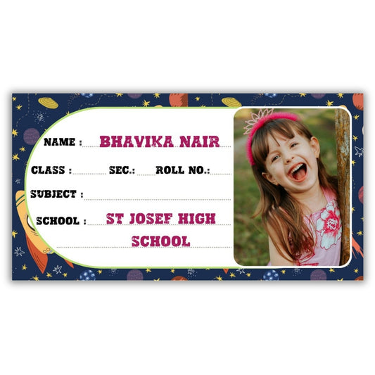 Kids Photo Name Slips Pack of 36