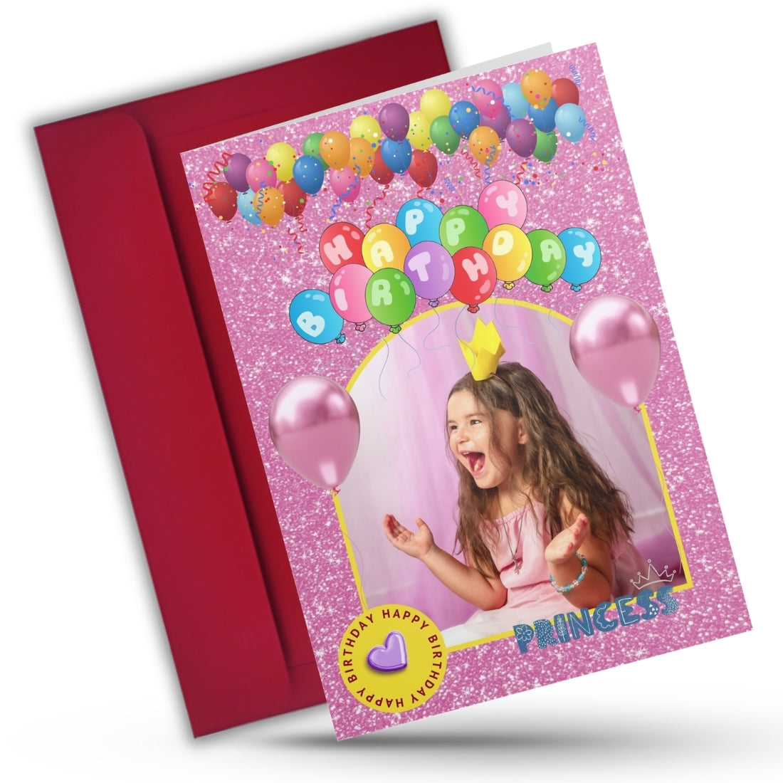 Daughter Birthday Photo Greeting Card