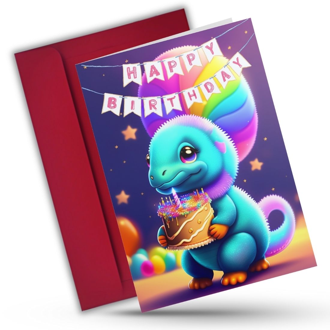 Kids Birthday Greeting Card For Son, Daughter, Family & Friends Children