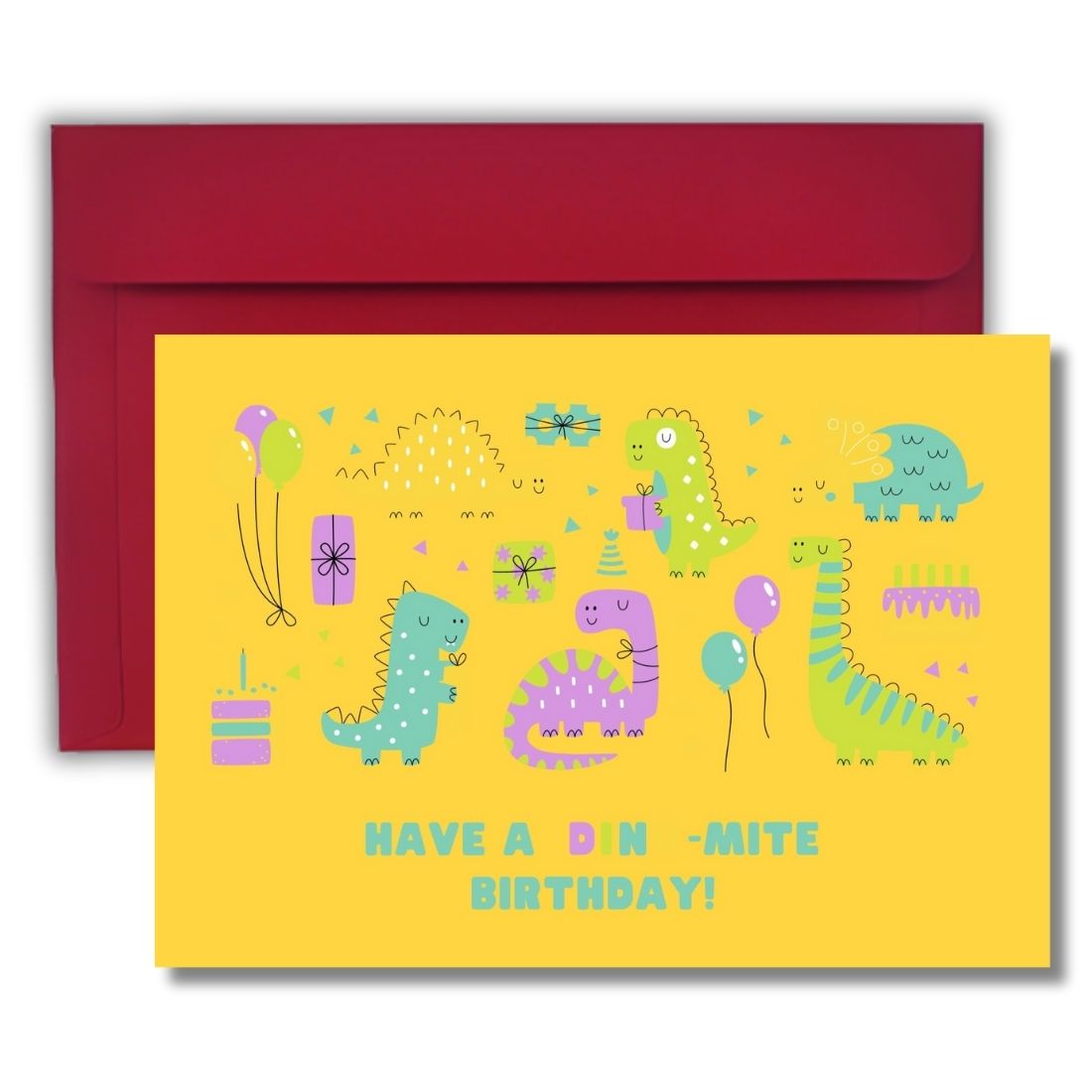 Kids Birthday Greeting Card For Son, Daughter, Family & Friends Children