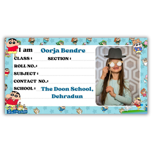 Kids Photo Name Slips Pack of 36