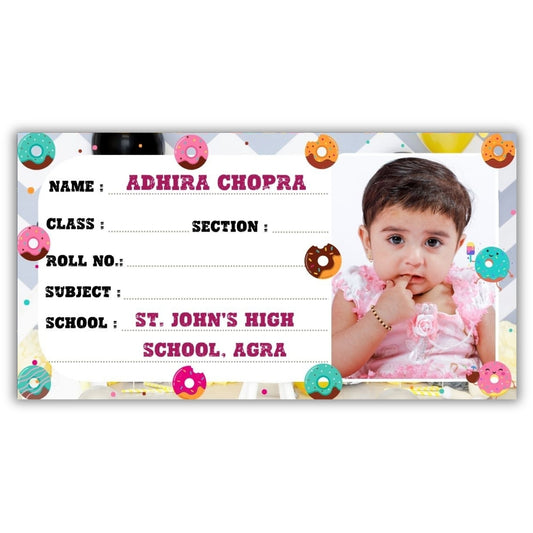 Kids Photo Name Slips Pack of 36