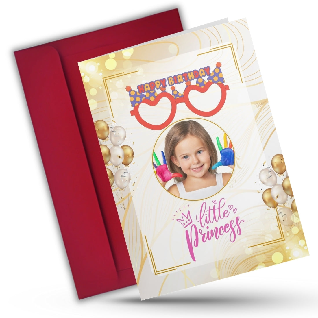 Daughter Birthday Photo Greeting Card
