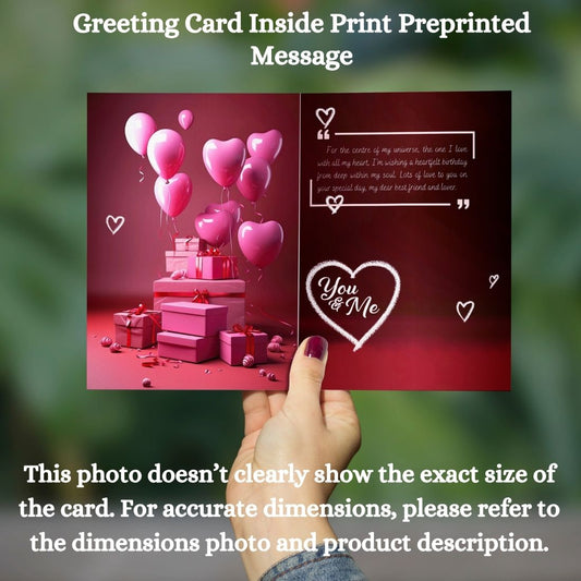 Love Birthday Greeting Card