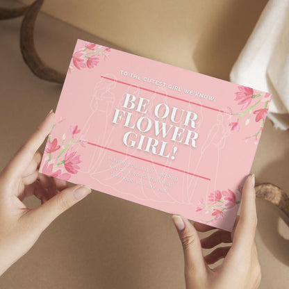 Bridesmaid Proposal Invitation Cards 5.8x8.3inch | Wedding Invite