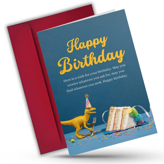 Kids Birthday Greeting Card For Son, Daughter, Family & Friends Children