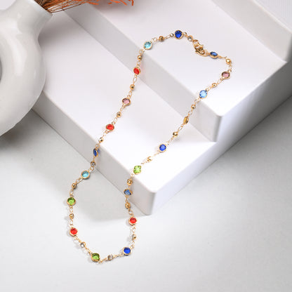 Silver Plated Anklets & 22 inch Gold Plated Chain