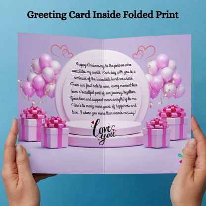 Wedding Anniversary Greeting Card