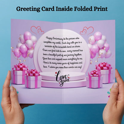 Wedding Anniversary Greeting Card