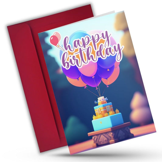 Kids Birthday Greeting Card For Son, Daughter, Family & Friends Children