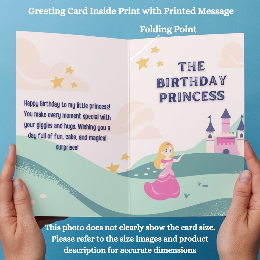 Daughter Birthday Photo Greeting Card