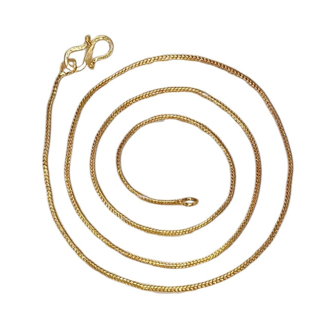 Combo of 2 Gold Plated Chains 22inch Long