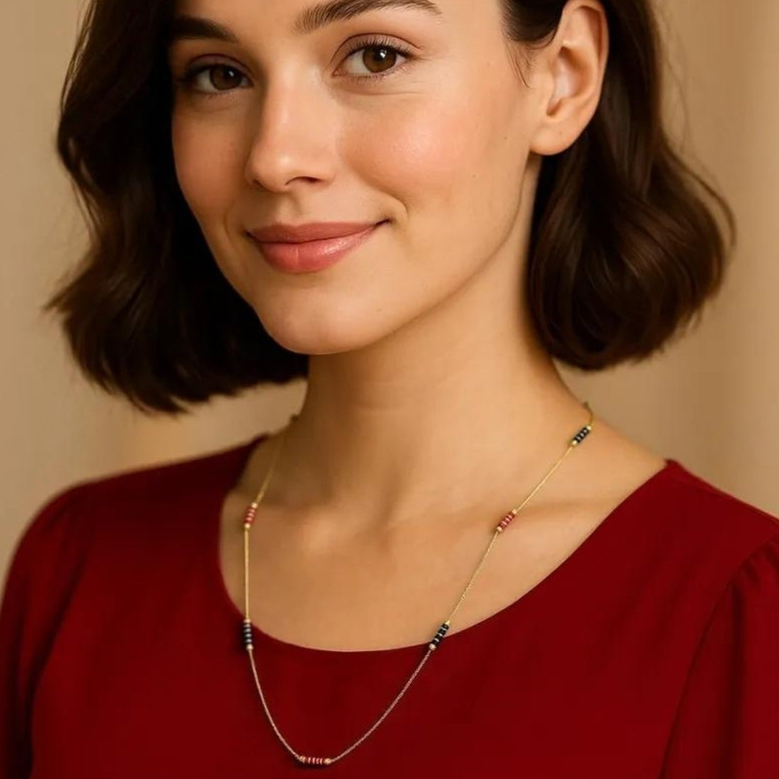 Combo of 2 Gold Plated Chains 22inch Long