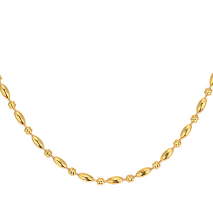 Combo of 2 Gold Plated Chains 22inch Long