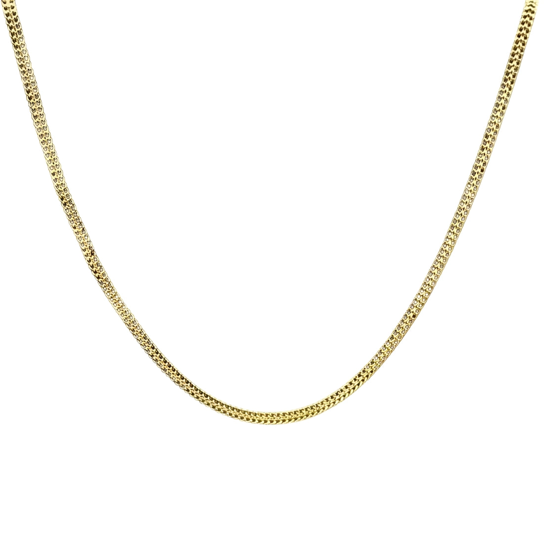 Combo of 2 Gold Plated Chains 22inch Long