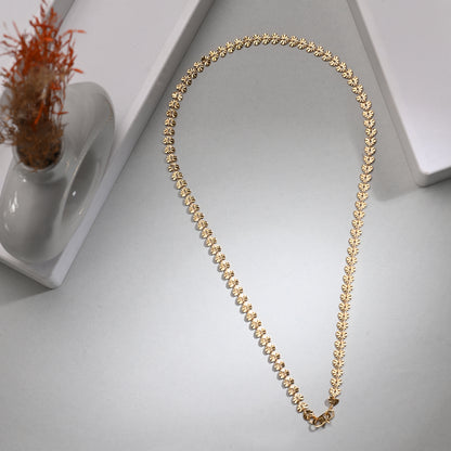 Silver Plated Anklets & 22 inch Gold Plated Chain