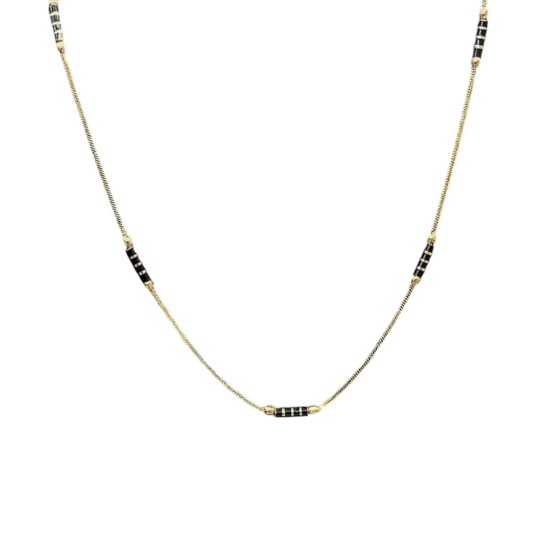 Combo of 2 Gold Plated Chains 22inch Long