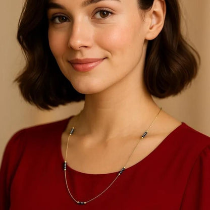 Combo of 2 Gold Plated Chains 22inch Long