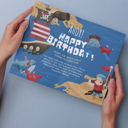 Kids Birthday Greeting Card For Son, Daughter, Family & Friends Children