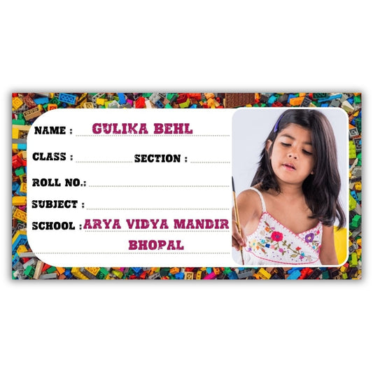 Kids Photo Name Slips Pack of 36