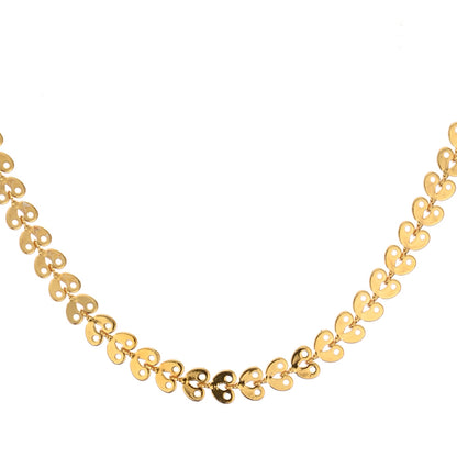 Combo of 2 Gold Plated Chains 22inch Long