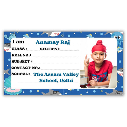 Kids Photo Name Slips Pack of 36