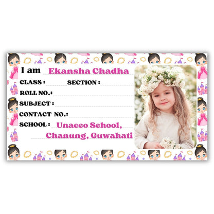 Kids Photo Name Slips Pack of 36