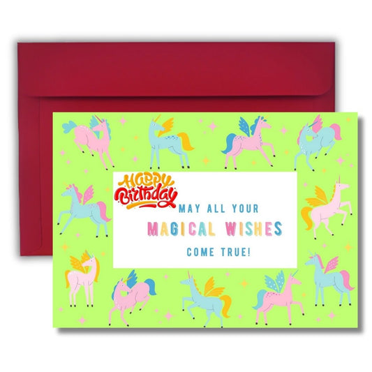 Kids Birthday Greeting Card For Son, Daughter, Family & Friends Children