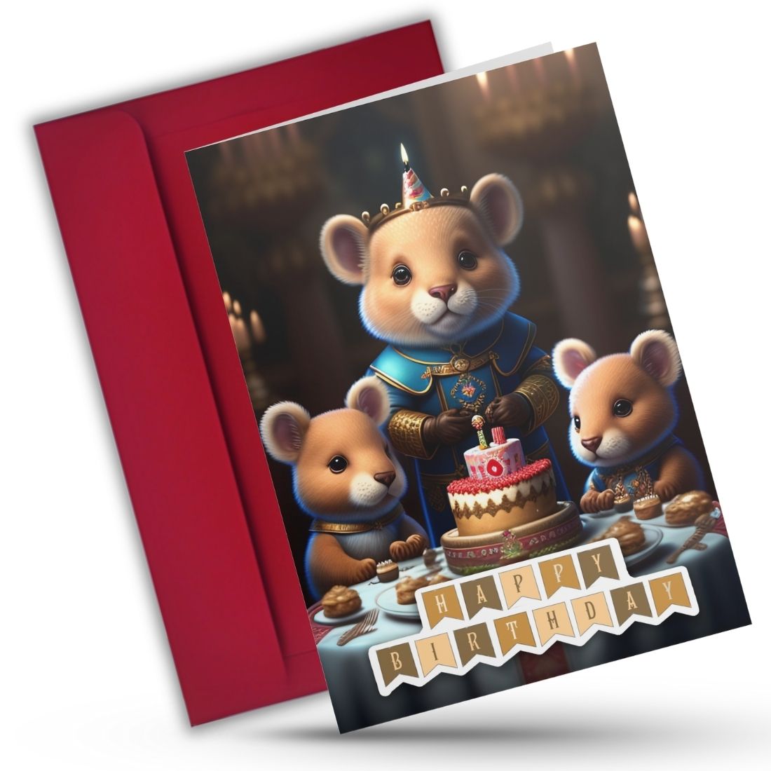 Kids Birthday Greeting Card For Son, Daughter, Family & Friends Children