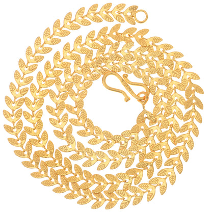 Silver Plated Anklets & 22 inch Gold Plated Chain