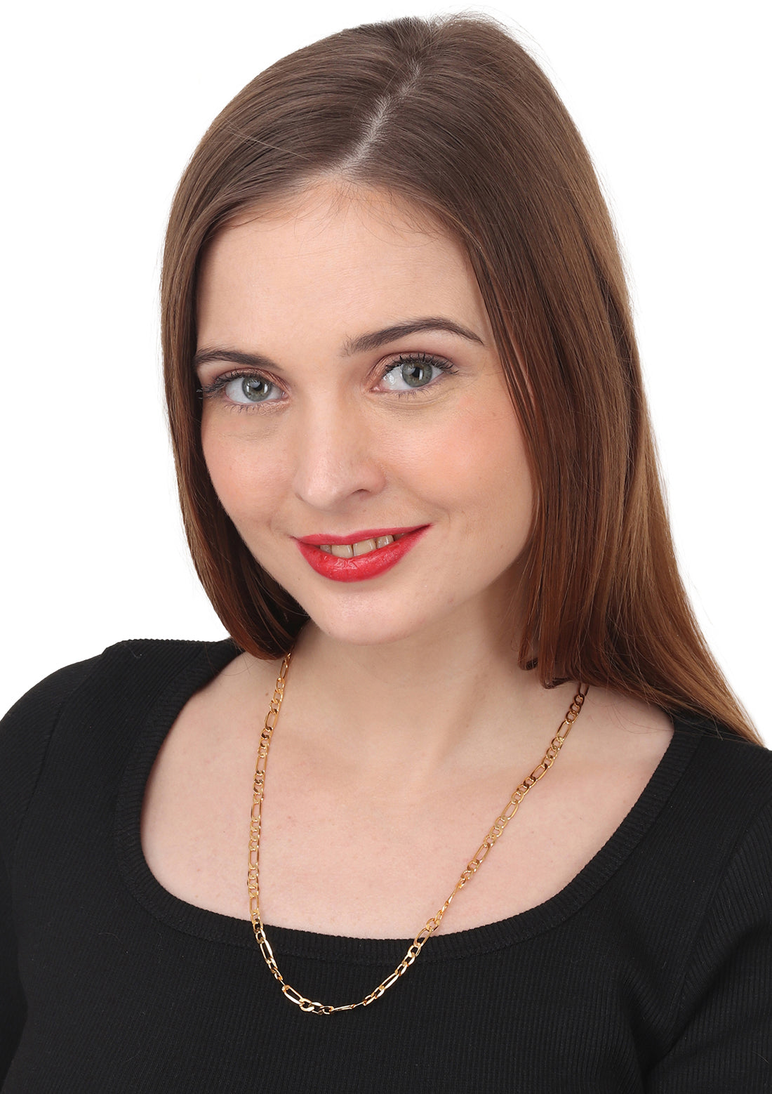 Silver Plated Anklets & 22 inch Gold Plated Chain