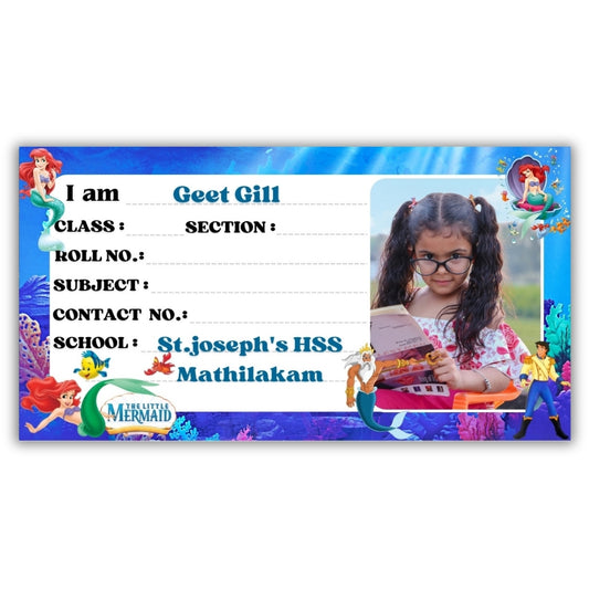 Kids Photo Name Slips Pack of 36