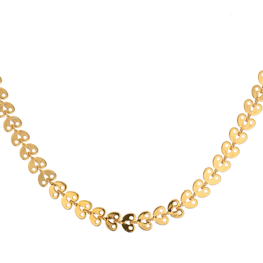 Combo of 2 Gold Plated Chains 22inch Long