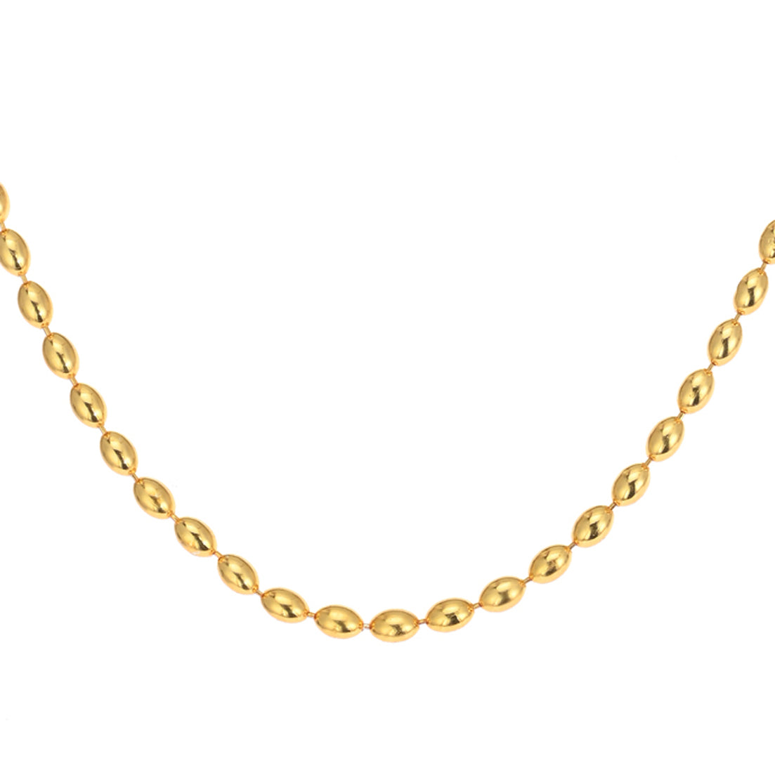 Combo of 2 Gold Plated Chains 22inch Long