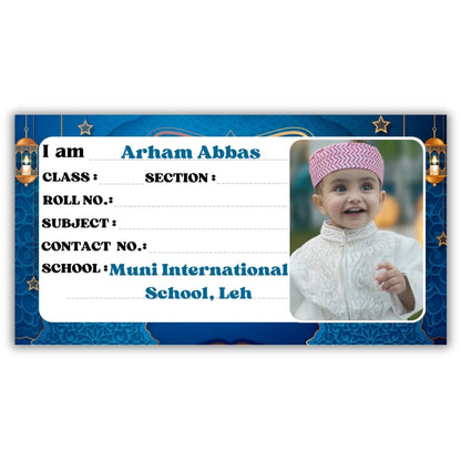 Kids Photo Name Slips Pack of 36