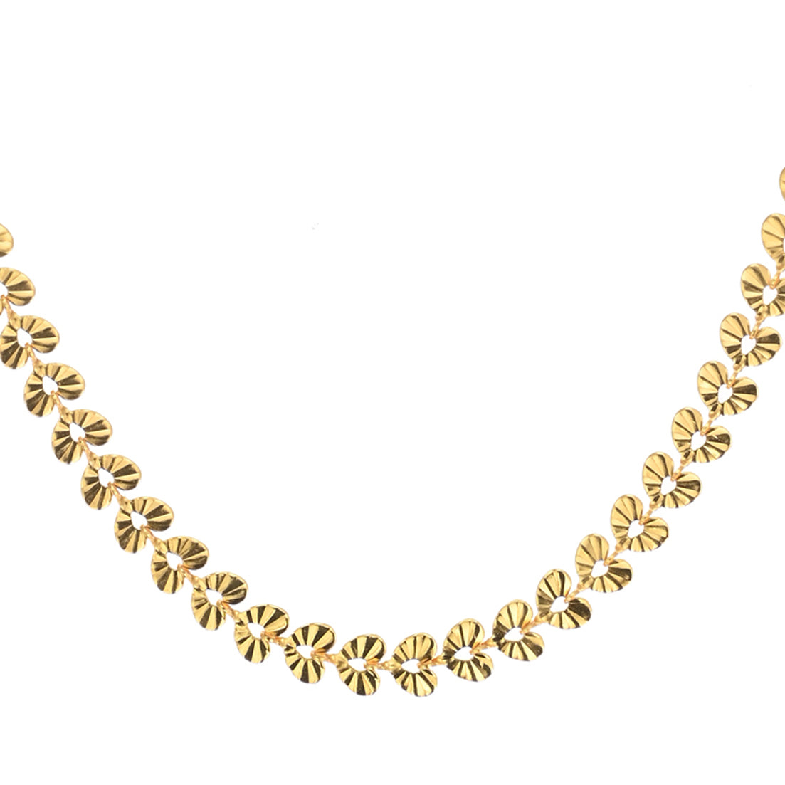 Combo of 2 Gold Plated Chains 22inch Long